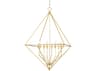 Hudson Valley Haines 6-Light Gold Leaf LED Lantern Pendant
