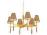 Hudson Valley Lindenwood 6-Light Aged Brass Chandelier