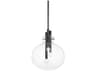 Hudson Valley Hempstead 3-Light Black Brass Glass Globe Pendant