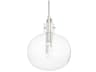 Hudson Valley Hempstead 3-Light Polished Nickel Glass Globe Pendant