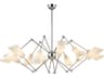 Hudson Valley Buckingham 12-Light Polished Nickel Candelabra Chandelier