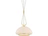 Hudson Valley Baudette 1-Light Aged Brass Dome Pendant