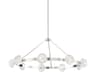 Hudson Valley Barclay 9-Light Polished Nickel Pendant
