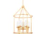 Hudson Valley Torch 5-Light Gold Leaf Empire Pendant
