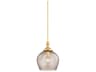 Hudson Valley Chatton 1-Light Aged Brass Mini Pendant