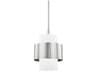 Hudson Valley Corinth 1-Light Polished Nickel Cylinder Mini Pendant