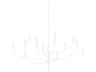 Hudson Valley Labra 12-Light White Plaster Chandelier