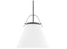 Hudson Valley Aldridge 1-Light Old Bronze Off White Pendant