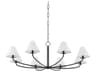 Hudson Valley Stacey 8-Light Old Bronze Empire Chandelier
