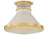 Hudson Valley Highclere 1-Light Off White Flush Mount