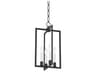 Hudson Valley Middleborough 4-Light Aged Iron Black Mini Pendant