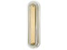 Hudson Valley Litton 1-Light Aged Brass LED Vanity Light