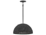 Hinkley Dalia 1-Light Black Dome Pendant