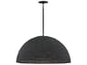 Hinkley Dalia 3-Light Black Dome Pendant