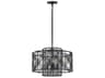 Hinkley Nikko 4-Light Black Candelabra Chandelier