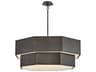 Hinkley Facet 12-Light Black Oxide Geometric Tiered Chandelier