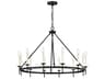 Hinkley Copley 12-Light Black Traditional Candelabra Chandelier