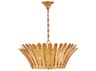 Hinkley Reina 3-Light Distressed Brass Chandelier