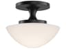 Hinkley Knox 1-Light Black Semi Flush Mount