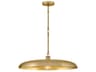 Hinkley Sadie 1-Light Lacquered Brass Dome Pendant