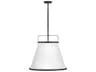Hinkley Lexi 3-Light Black White Pendant