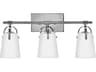 Hinkley Foster 3-Light Chrome Vanity Light