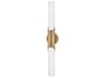 Hinkley Grace Textured Heritage Brass Vanity Light