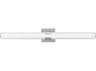 Hinkley Aiden Brushed Nickel Glass LED Vanity Light