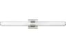 Hinkley Aiden Polished Nickel Glass LED Vanity Light