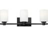 Hinkley Karlie 3-Light Black Vanity Light