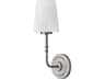 Hinkley Mckenna McKenna 1-Light Antique Nickel Wall Sconce