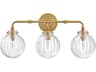 Hinkley Helene 3-Light Lacquered Brass Vanity Light