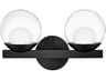Hinkley Sunni 2-Light Black Vanity Light