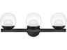 Hinkley Sunni Lisa McDennon, Open Air 3-Light Black Vanity Light