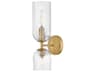 Hinkley Ava 2-Light Lacquered Brass Wall Sconce