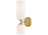 Hinkley Ava 2-Light Lacquered Brass Wall Sconce