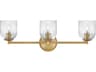 Hinkley Ava 3-Light Lacquered Brass Vanity Light