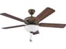 Hinkley Metro Illuminated 52" 2 - Light LED Ceiling Fan