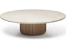 Interlude Home Laurel Round Marble Coffee Table