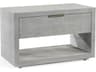 Interlude Home Montaigne 1-Drawer Gray Chest Nightstand