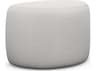 Interlude Home Carlisle Bungalow Cream Upholstered Ottoman