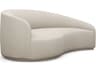 Interlude Home Dana Bluff Beige Upholstered Chaise