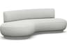 Interlude Home Nuage Fresco White Upholstered Sofa