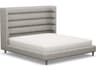 Interlude Home Ornette Gray Upholstered King Platform Bed