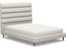 Interlude Home Channel Beige Upholstered Queen Platform Bed