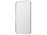 Interlude Home Aalina Brushed Nickel Plain Mirror Floor Rectangular