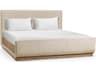 Jonathan Charles Stone Ridge Tully Light Acacia White Wood California King Panel Bed