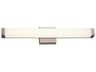 Justice Design Group Acryluxe Brushed Nickel LED Vanity Light