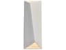 Justice Design Group Ambiance White LED Wall Sconce