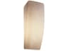 Justice Design Group Clouds 1-Light White Wall Sconce